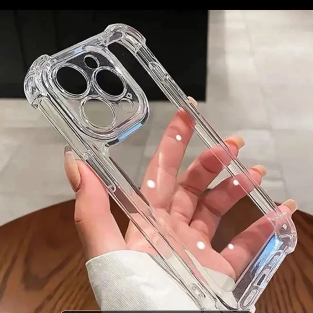 New!!! Shockproof TPU Clear Case for iPhone 15 Pro